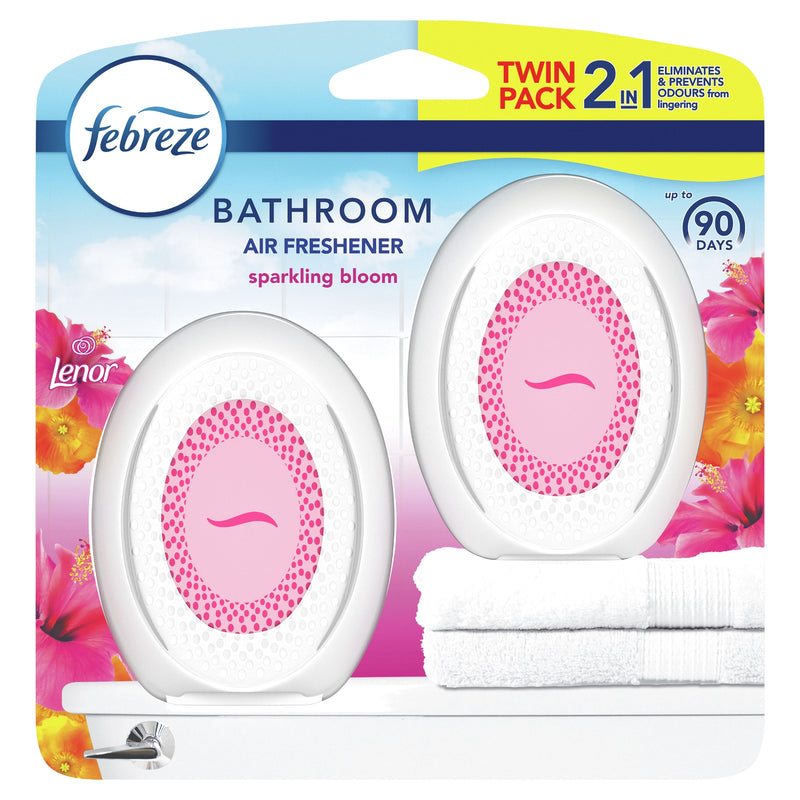 Febreze Bathroom Air Fresh Lenor Bloom - 2 pack