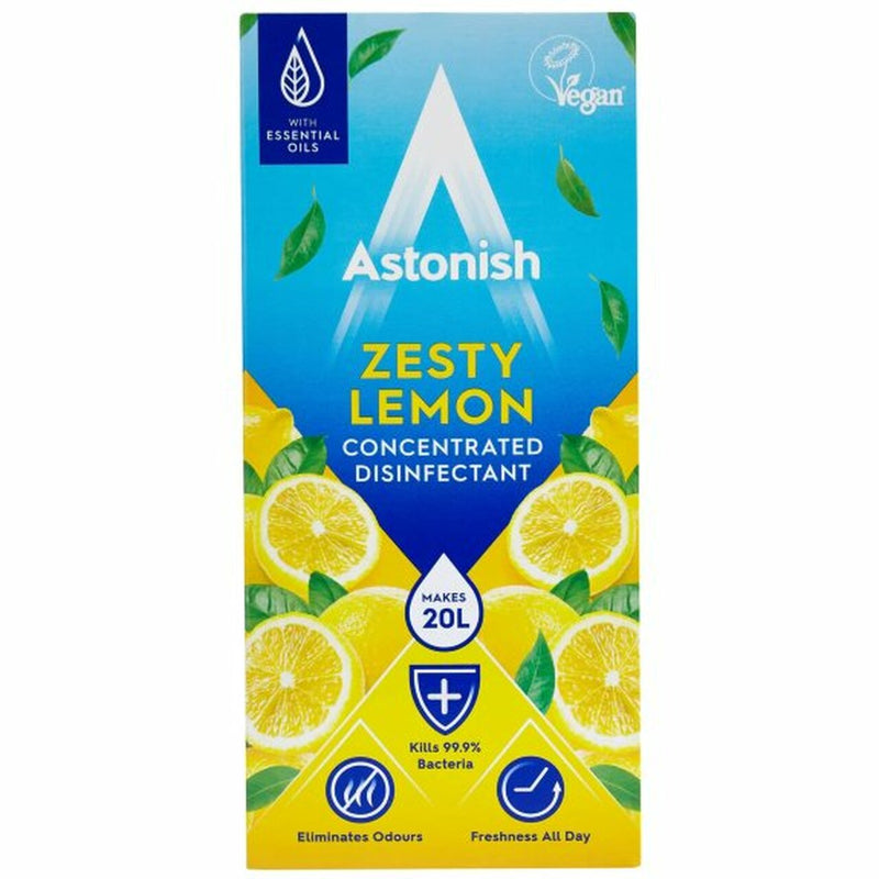 Astonish Concentrated Disinfectant - 500ml Zesty Lemon