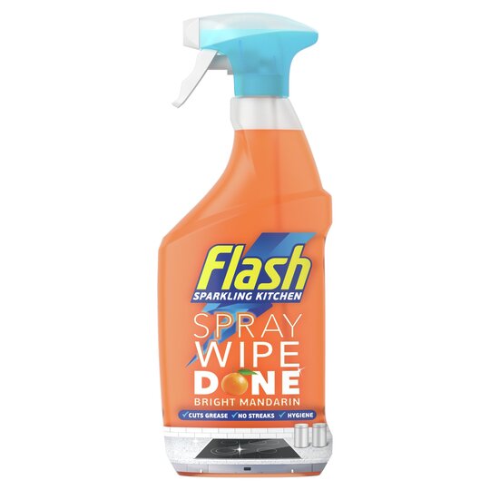 Flash Spray Wipe Done - Mandarin (800ml Large)